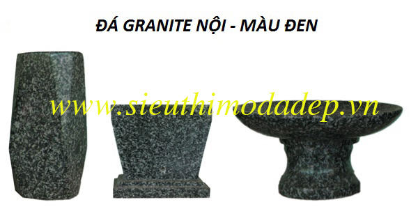 Đá Granite Đen Nội - Loại vuông